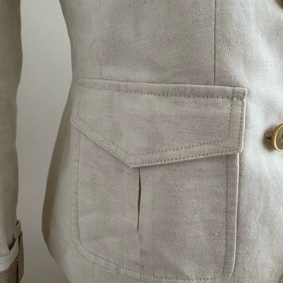 Banana Republic Linen Camper Blazer - Picture 3 of 11